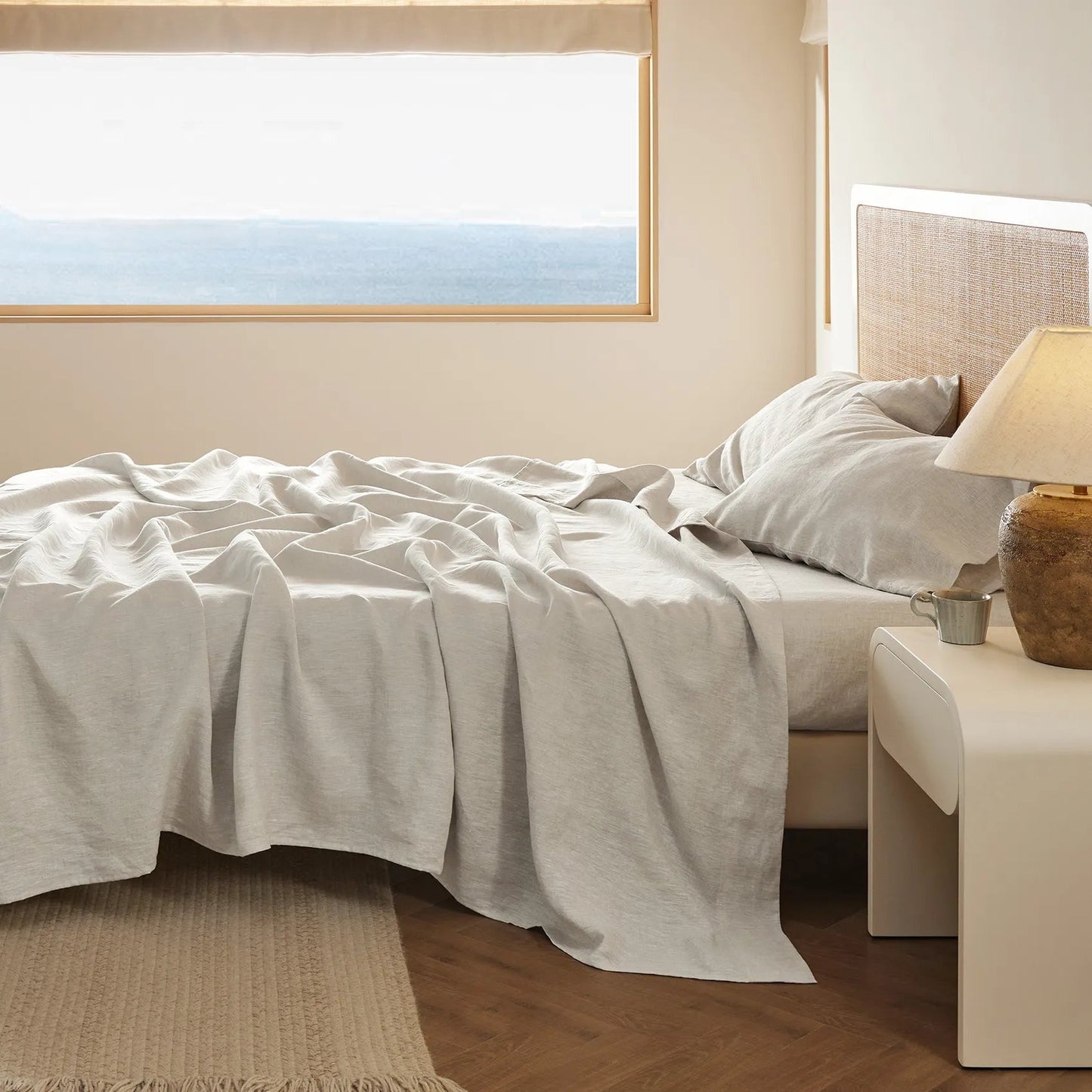 Cotton-Linen Blend Sheet Set