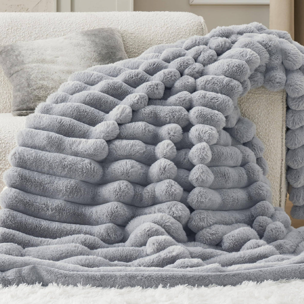 Plush Stripe Blanket