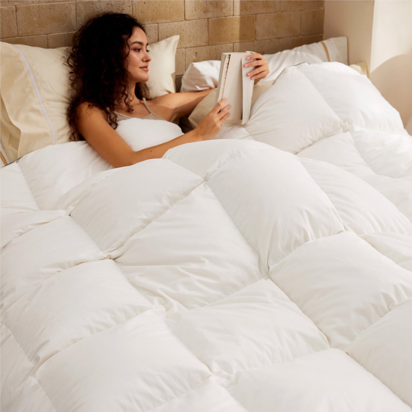 PureWovenTM Feather Down Comforter