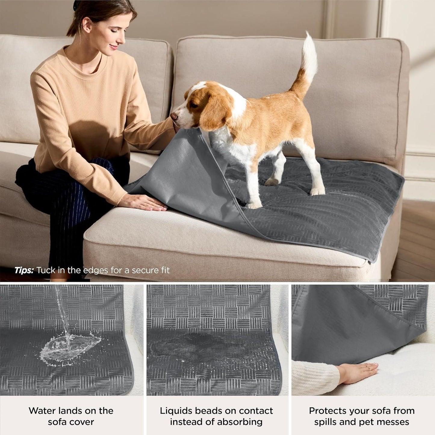 Lightweight Pet Couch Cover