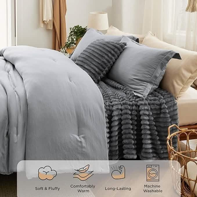 Striped Comforter Set