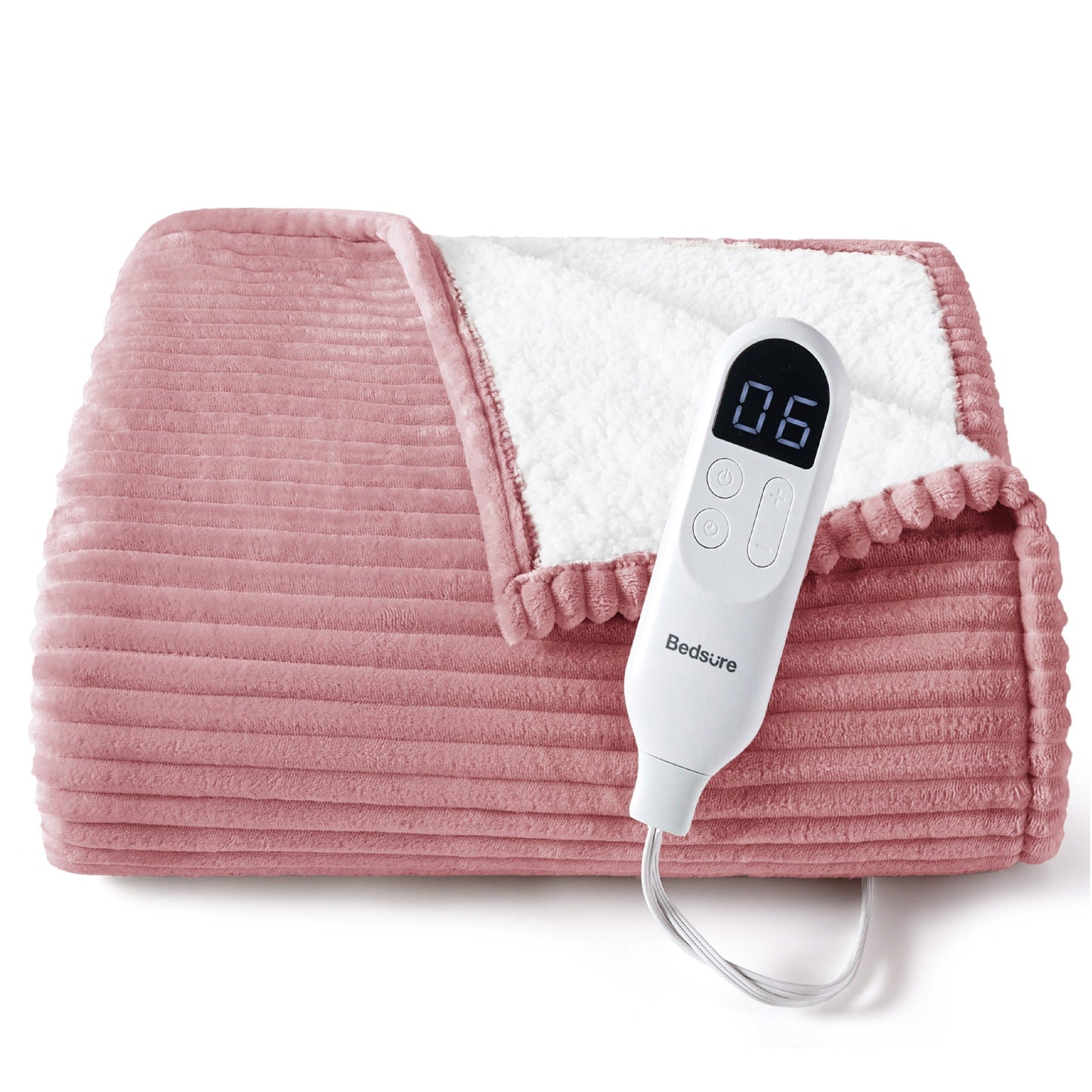 Ribbed Heated Blanket