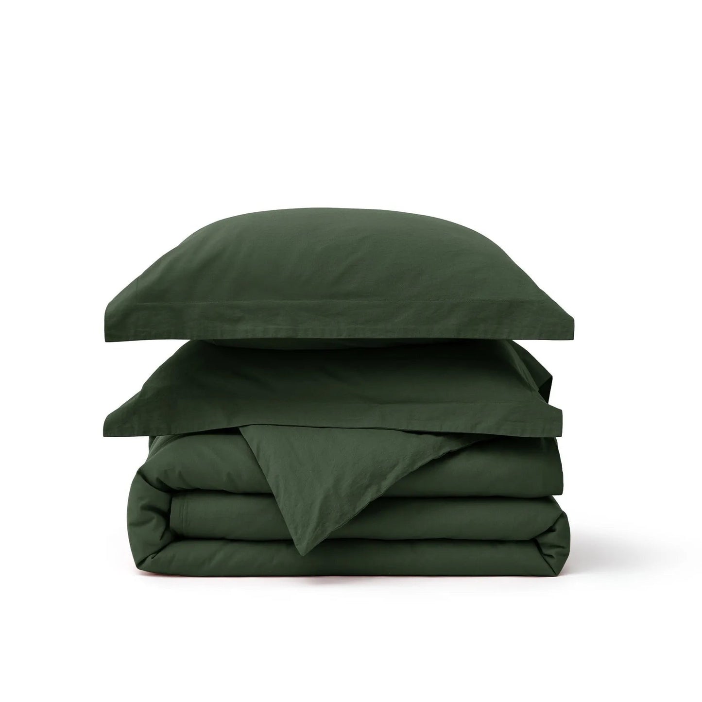 PureWovenTM Washed Cotton Duvet Cover Set