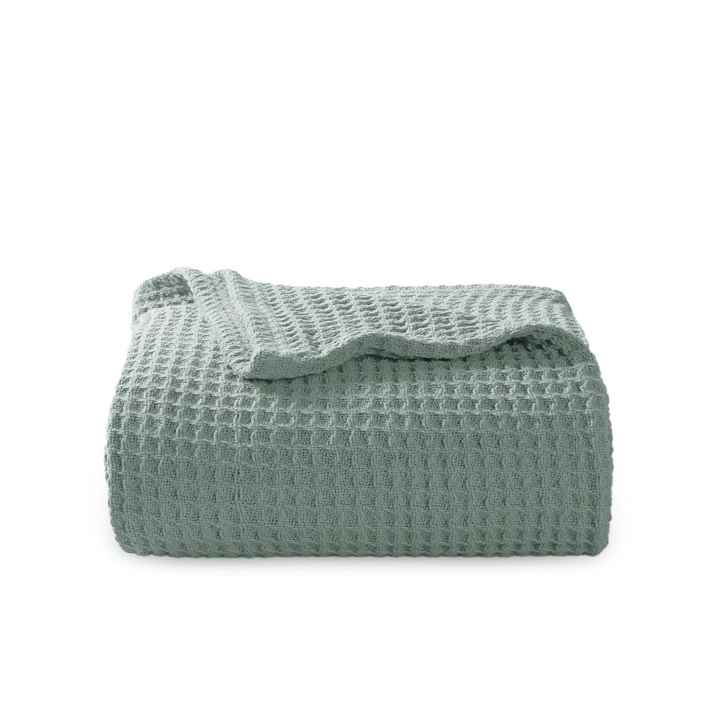 Cotton Waffle Weave Blanket