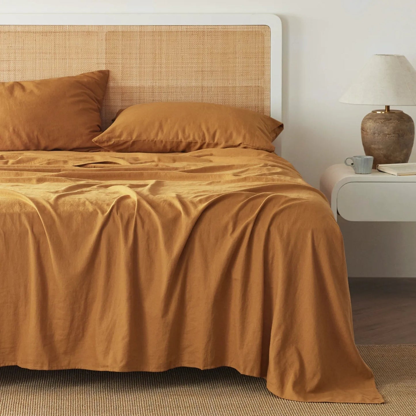 Cotton-Linen Blend Sheet Set