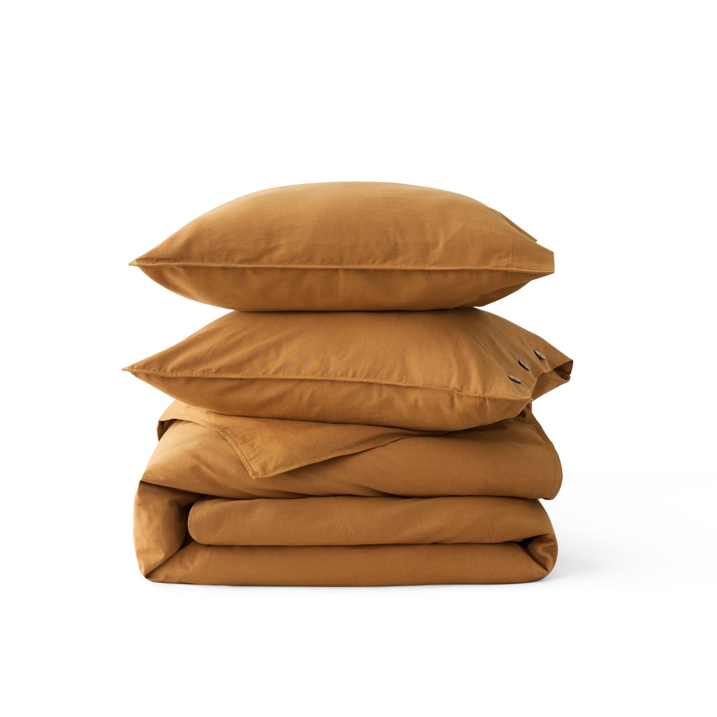 PureWovenTM Cotton Linen Hybrid Duvet Cover Set
