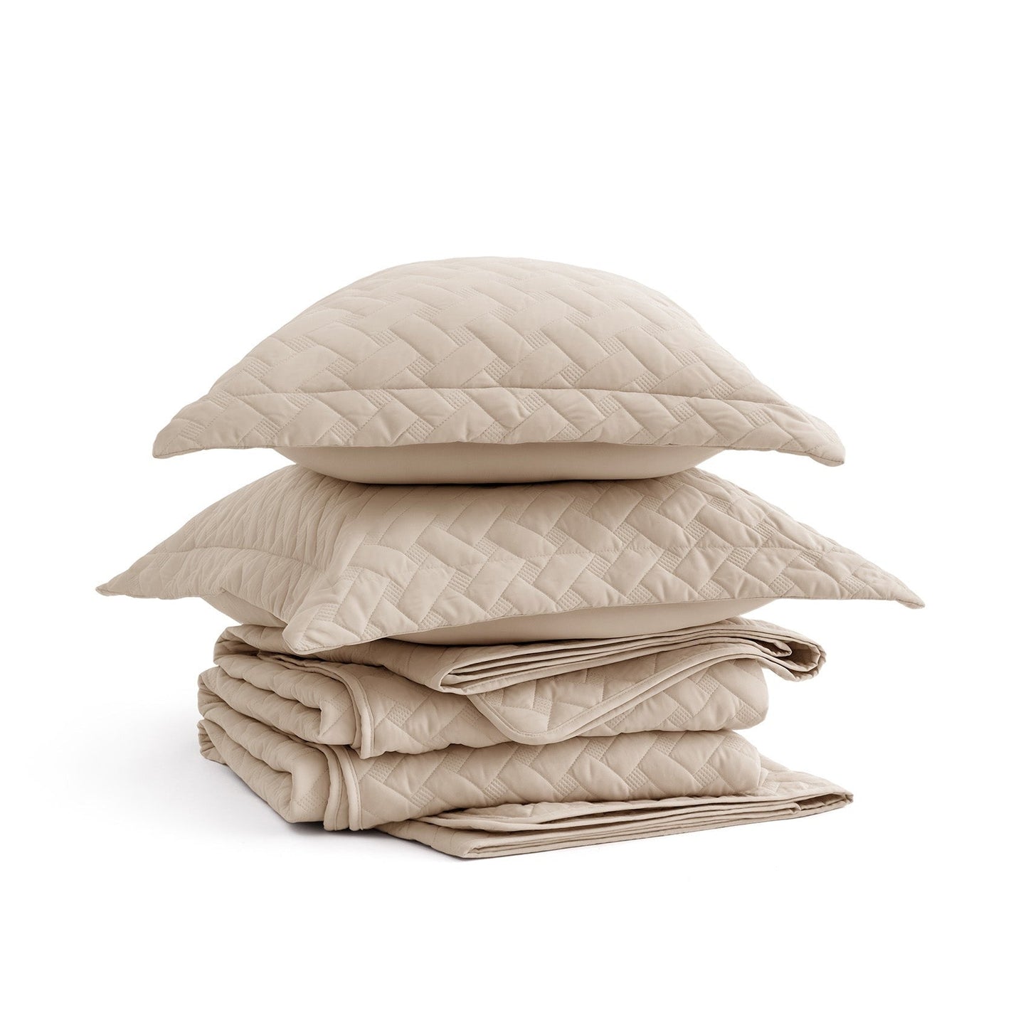Basket-weave Quilt Set