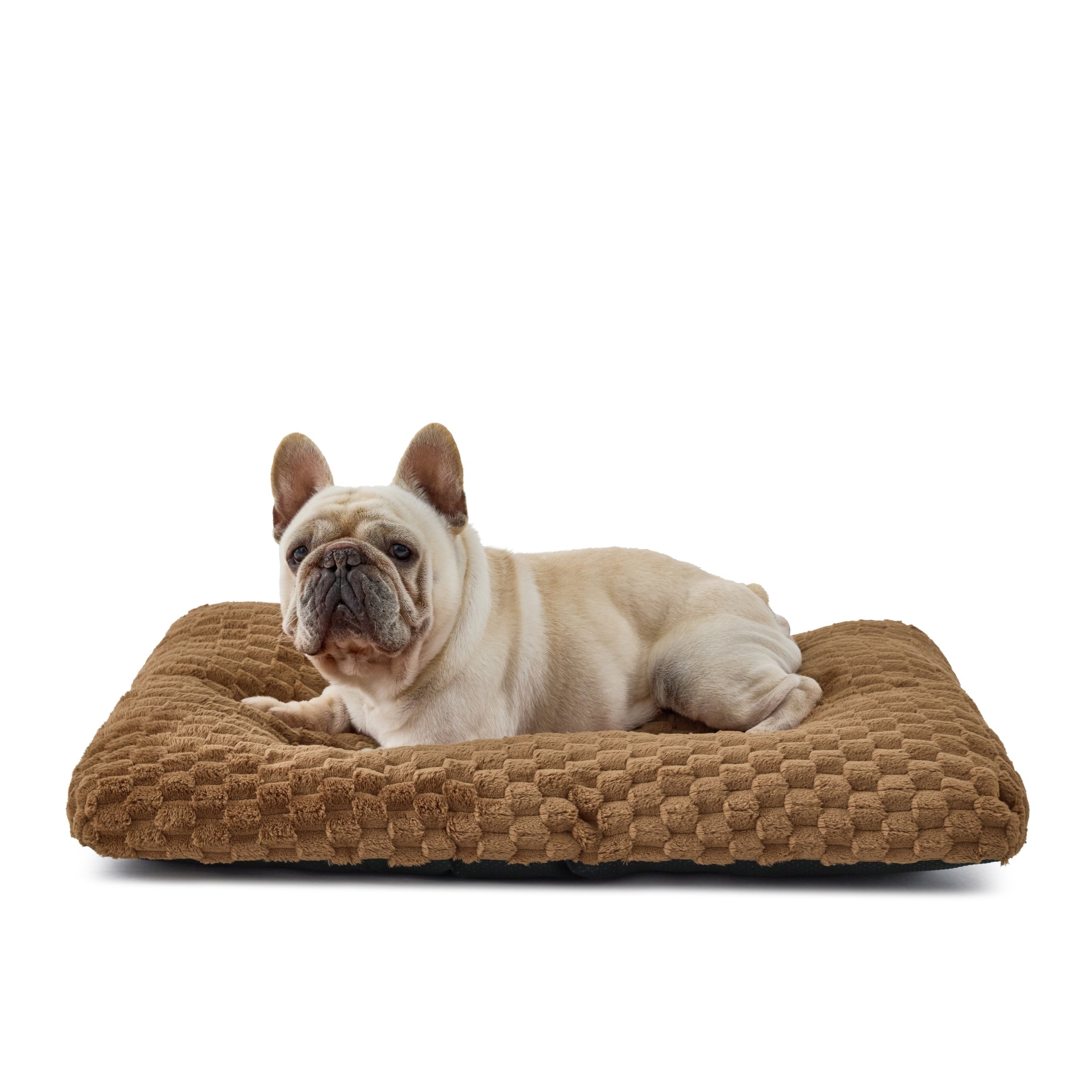 Soft Bubble Fleece Dog Bed
