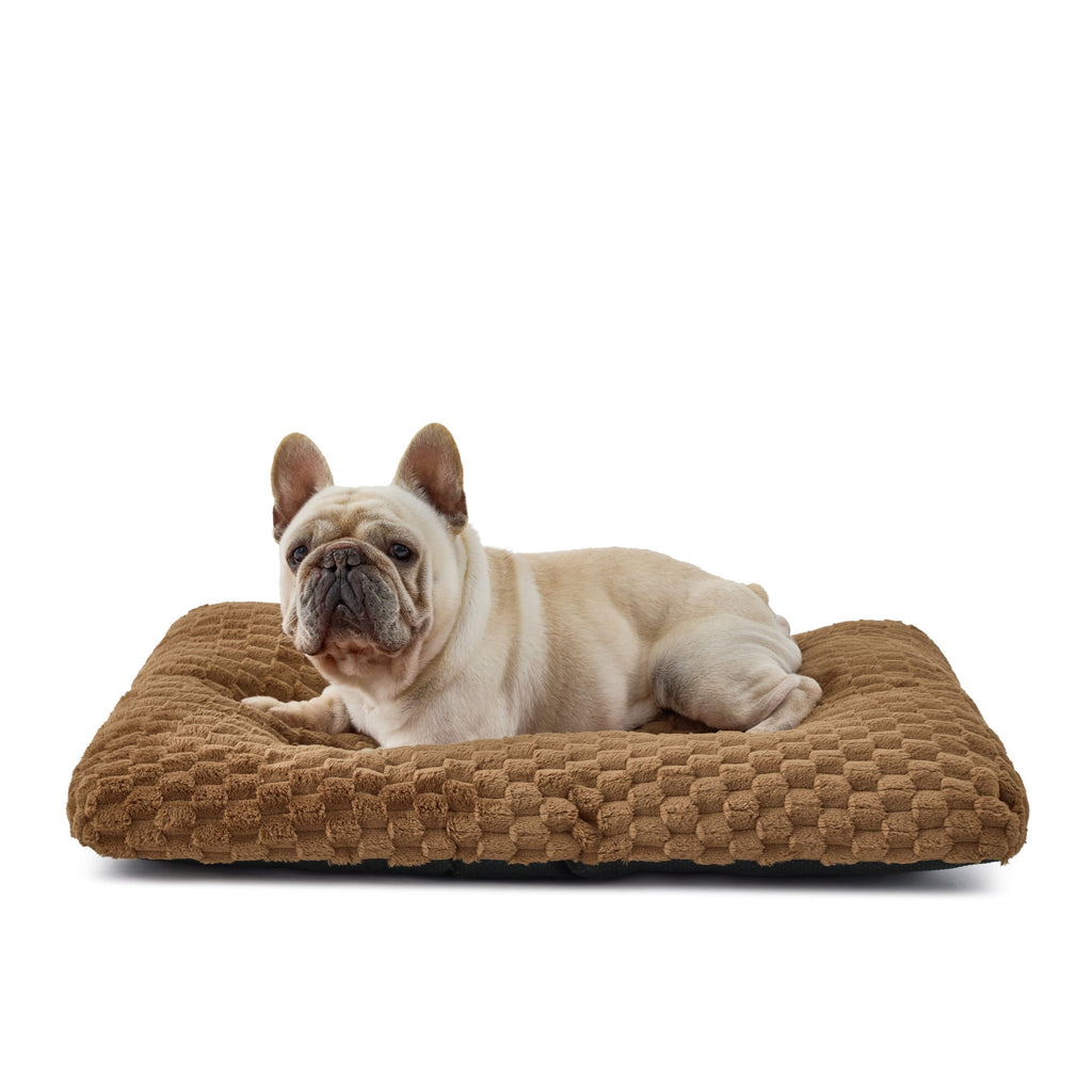 Soft Bubble Fleece Dog Bed