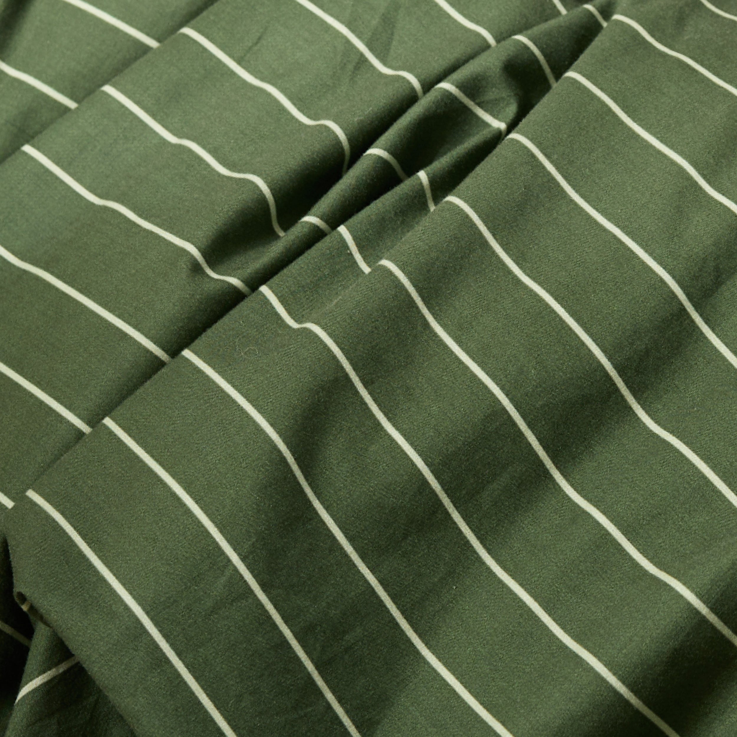 Striped Washed Cotton Duvet Cover Set