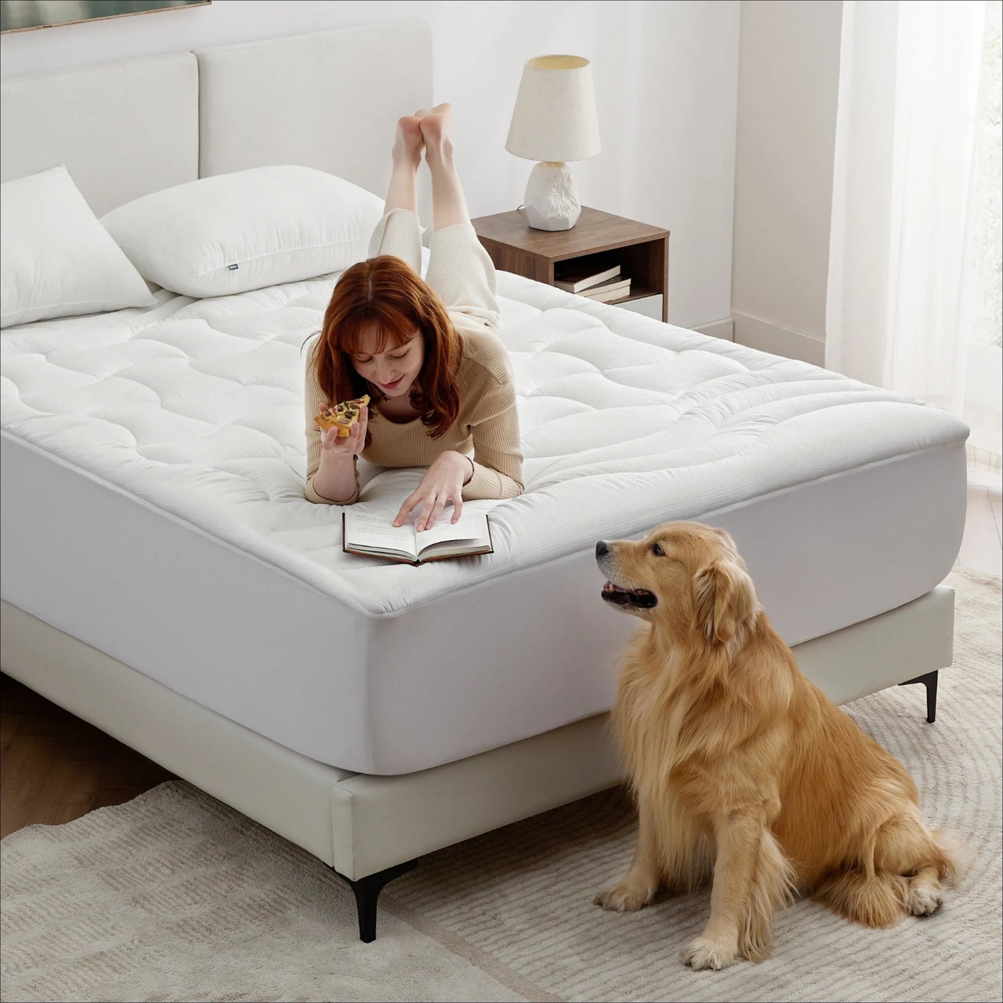 Three-Zone Waterproof Mattress Pad