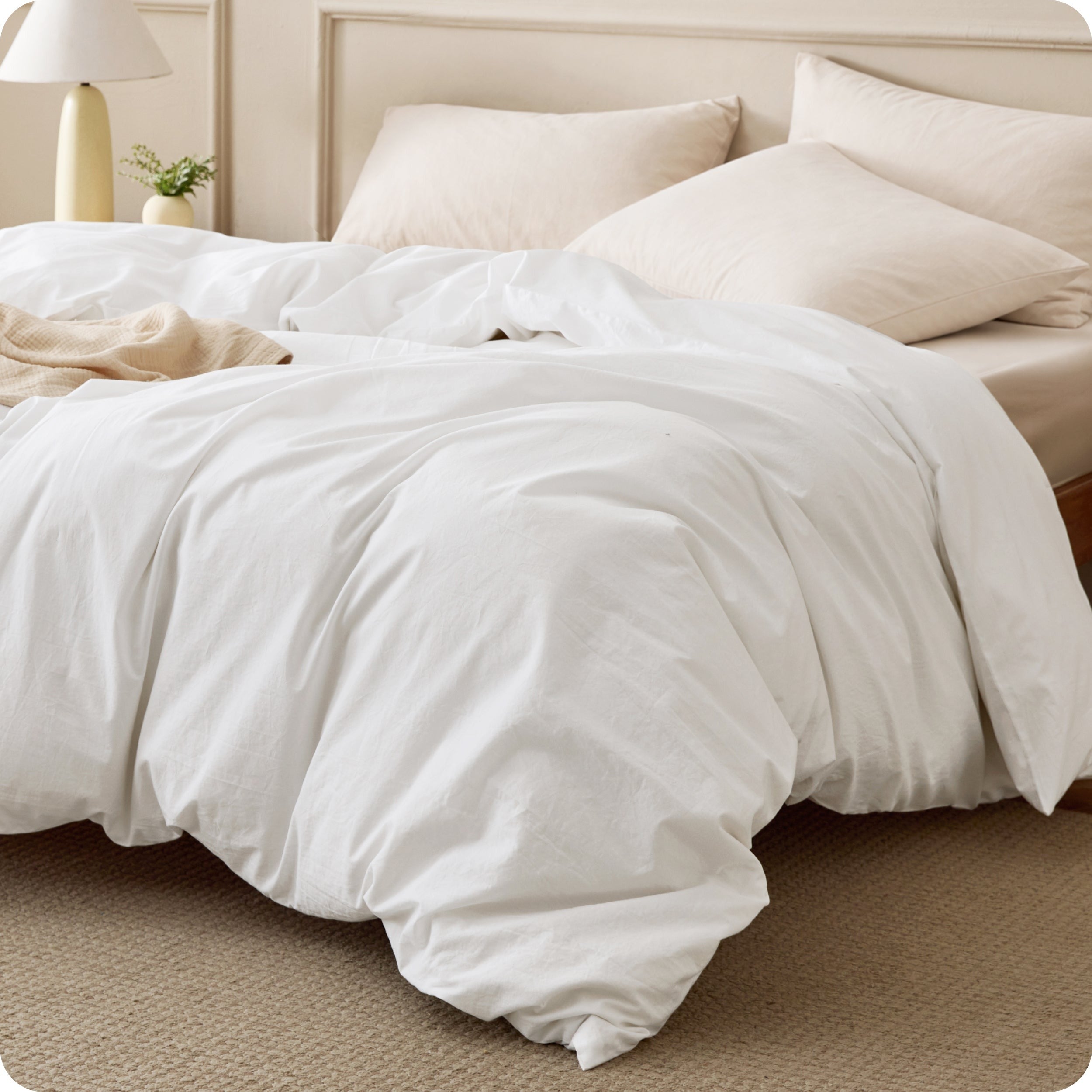 Washed Cotton Duvet Cover