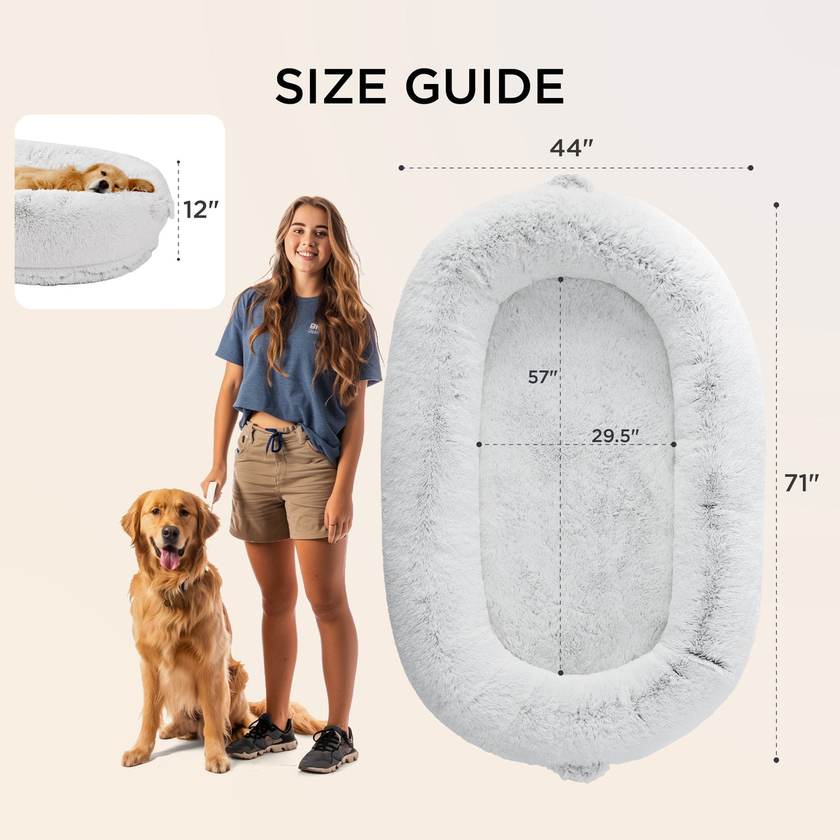 Human Dog Bed