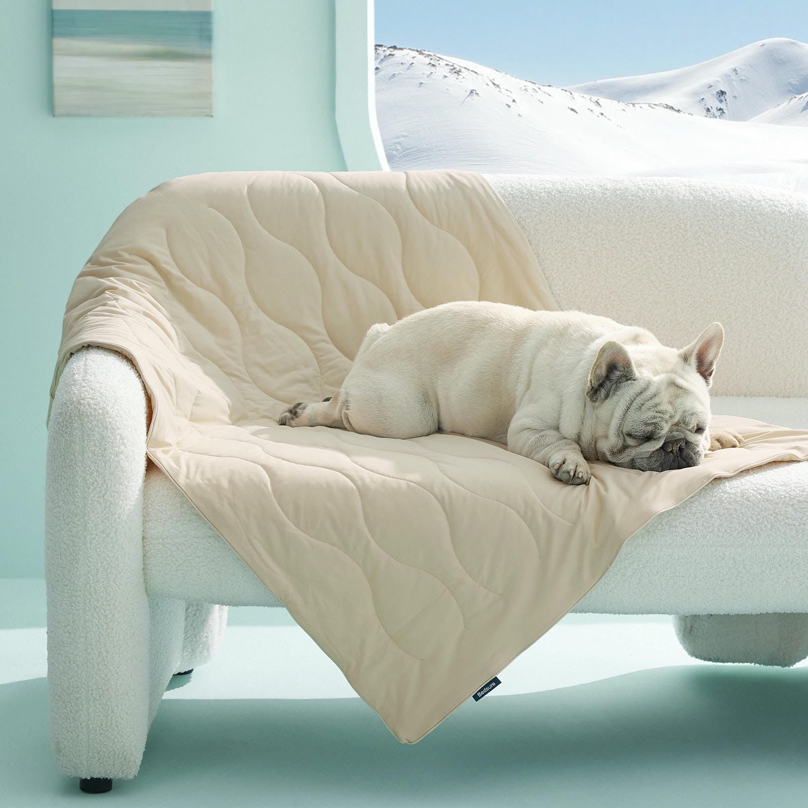 Textured Pet Cooling Blanket