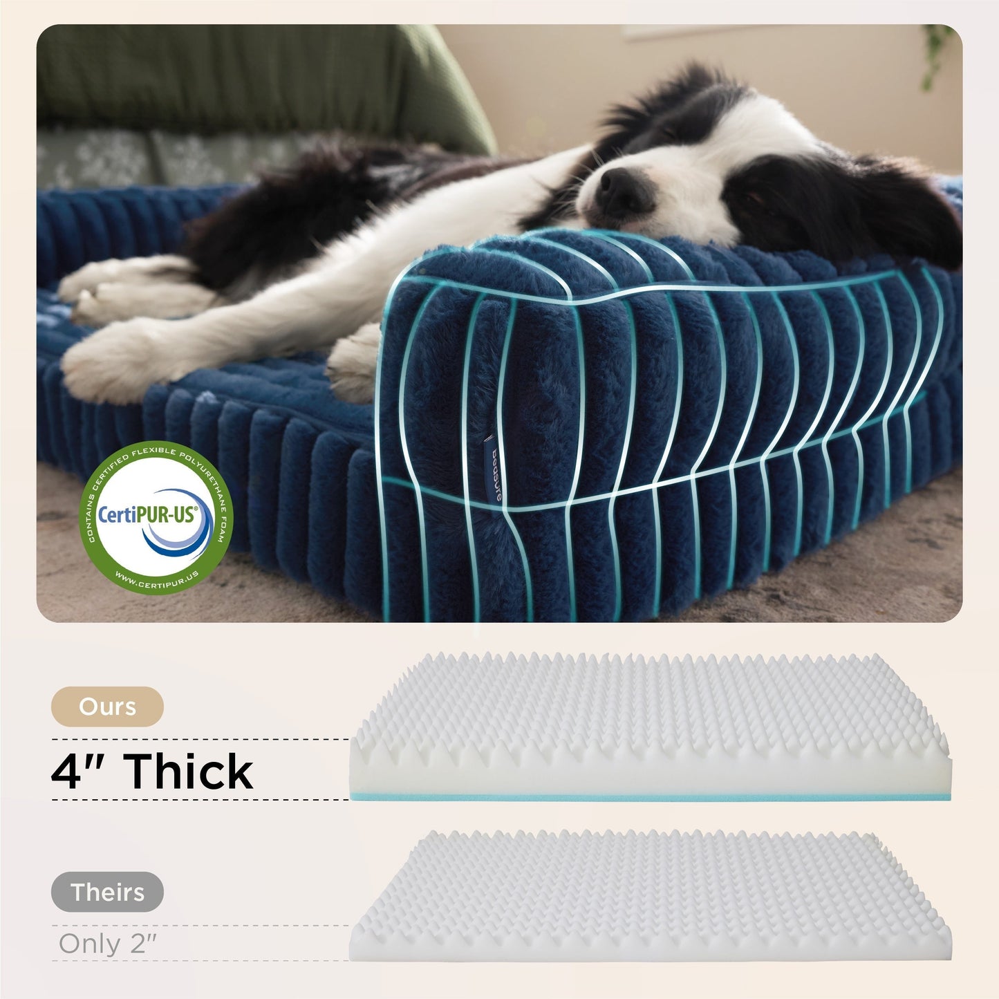 ComfyFleeceTM Pet Sofa