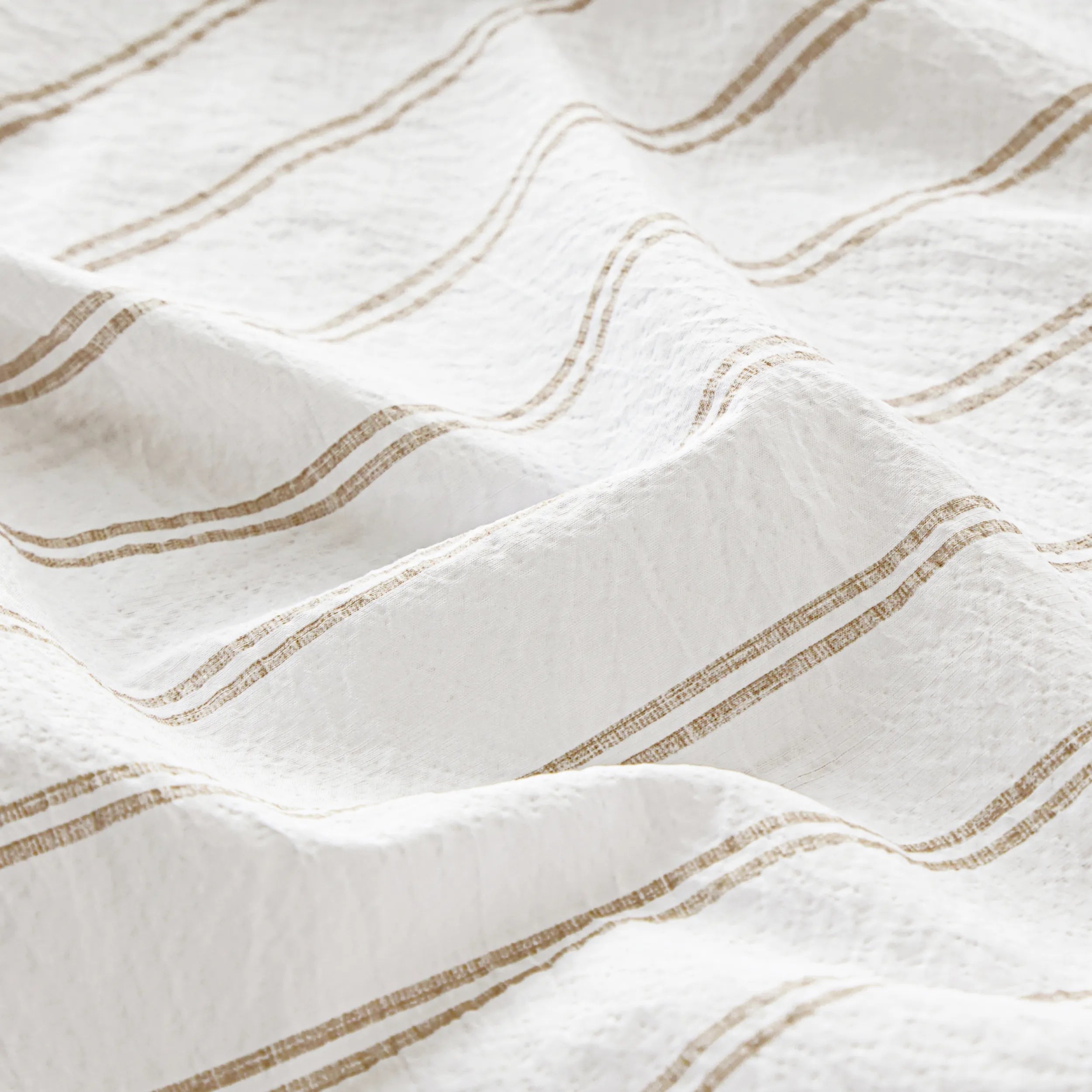 Cotton-Like Striped Sheet Sets