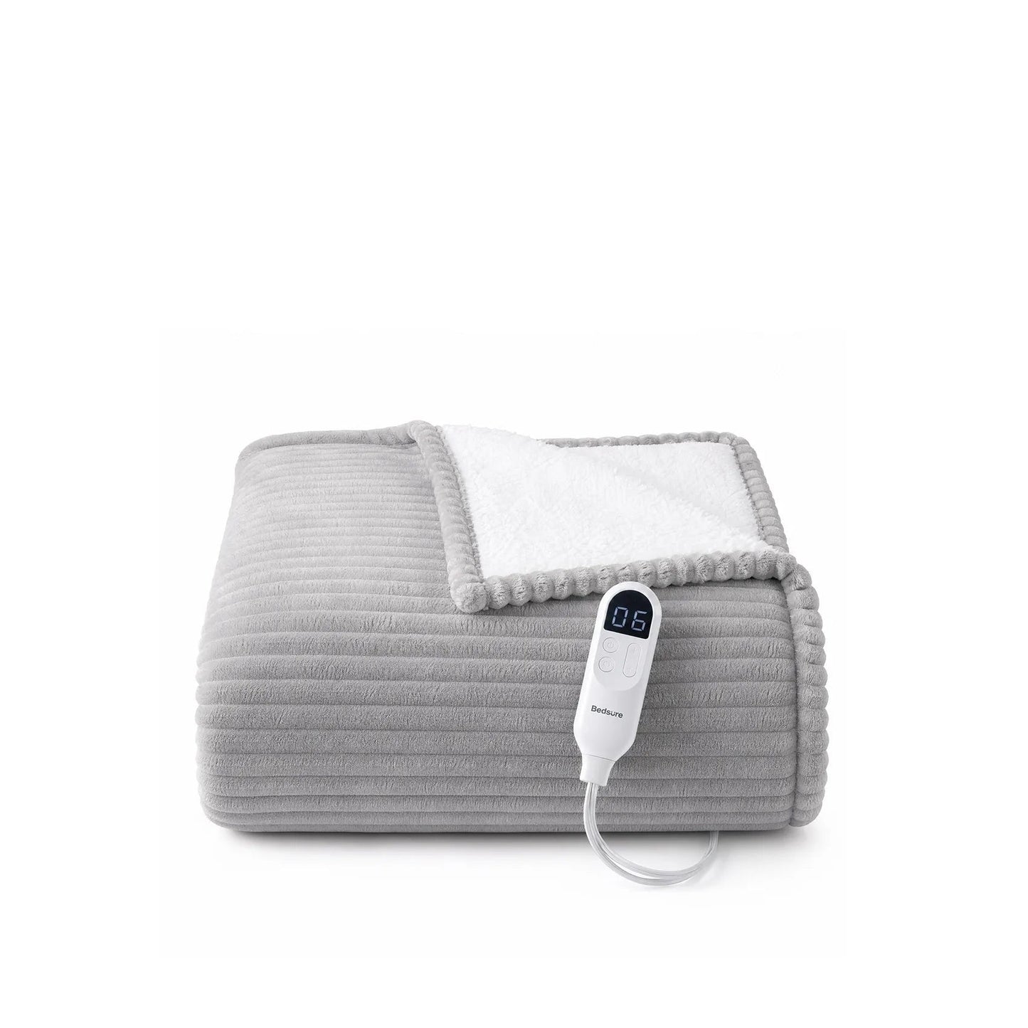 Ribbed Heated Blanket